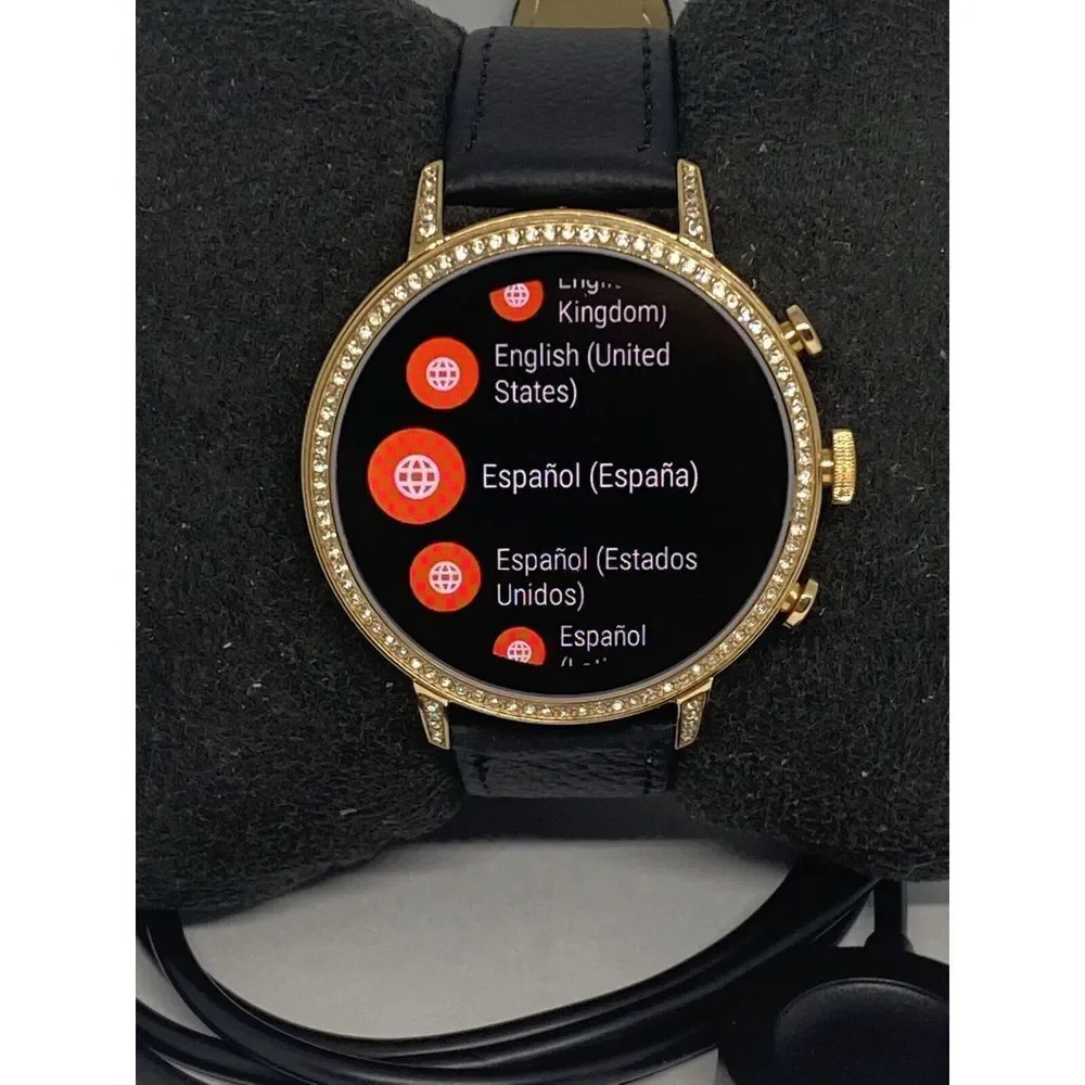 Fossil Gen 4 Authentic Digital Dial Smart Watch Custom Band FTW6011 AB434